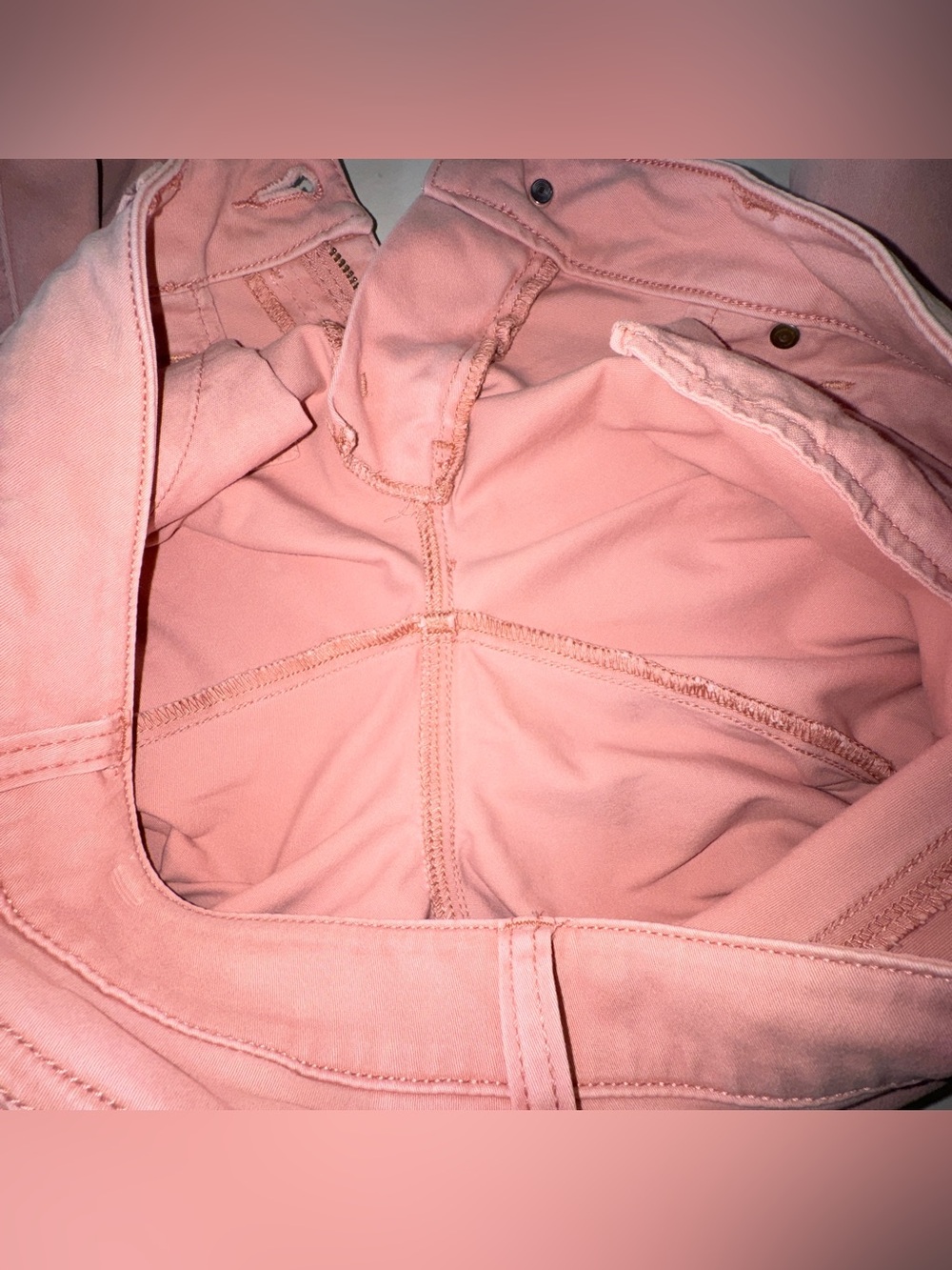 Cabi Style #224 Blush Nectar Pink Mid-Rise Skinny Jeans Size 6 - Picture 11 of 16